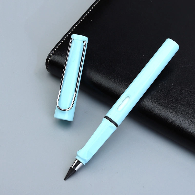 Product image KAHASIL - Pensil Abadi Tanpa Batas Tidak Bisa Habis Ajaib Plus Penghapus Untuk Menulis Menggambar all variant BIRU